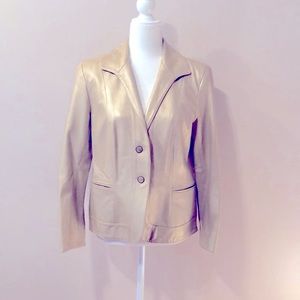Jones Of New York Leather Jacket